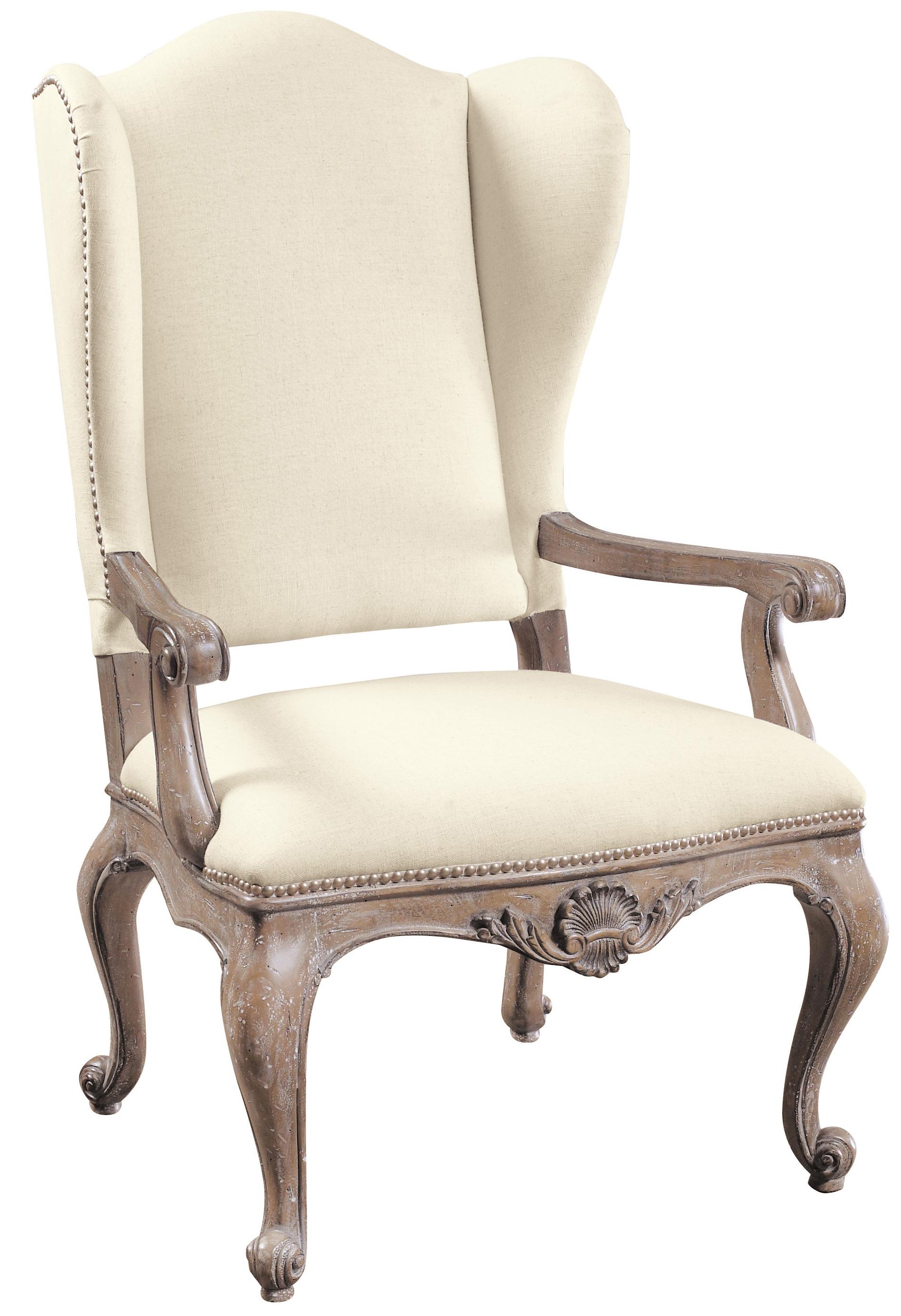 Pulaski Furniture Accentrics Home Danae Arm Chair with Cream Linen